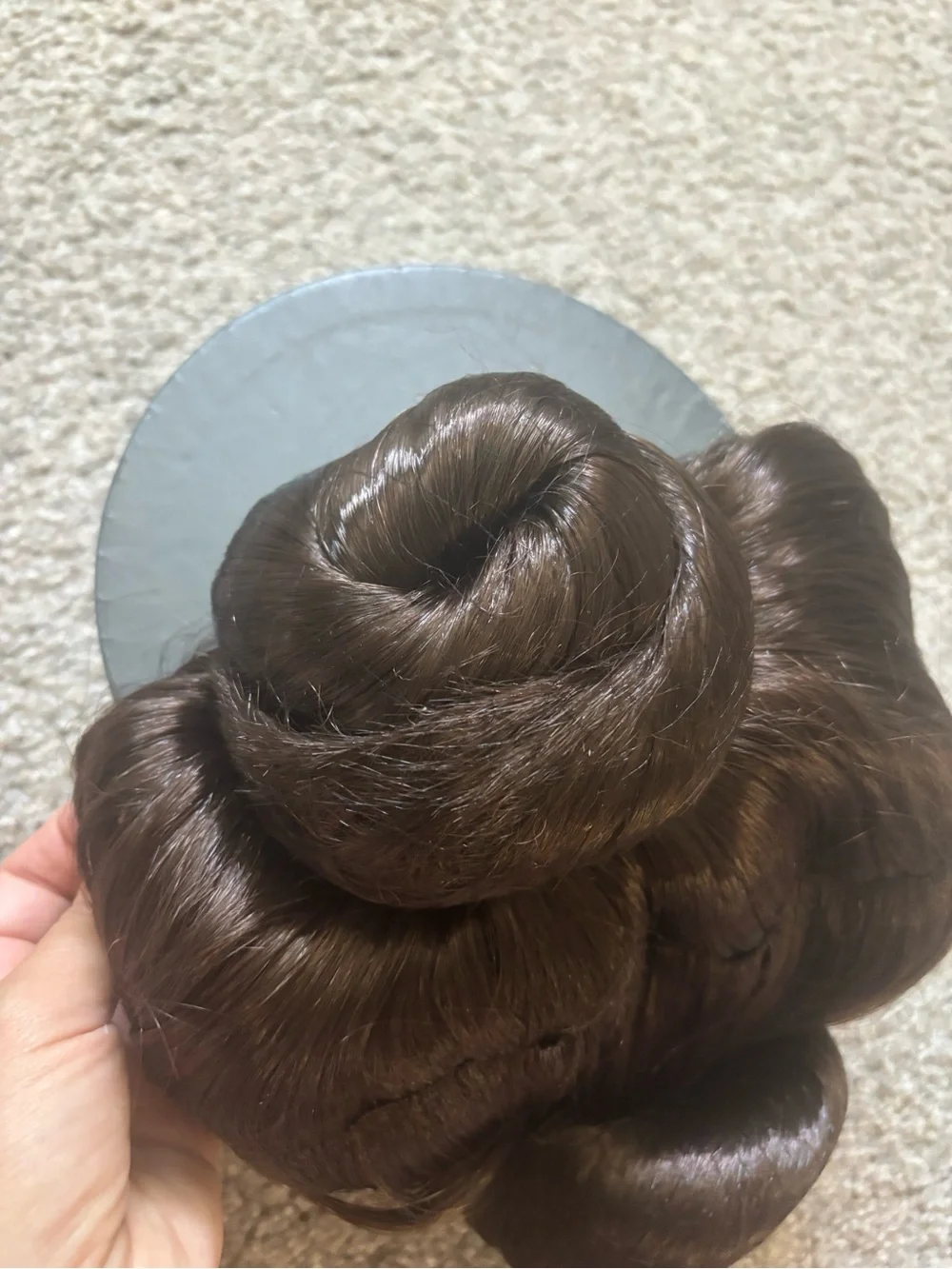 Girls Princess Leia Star Wars wig
